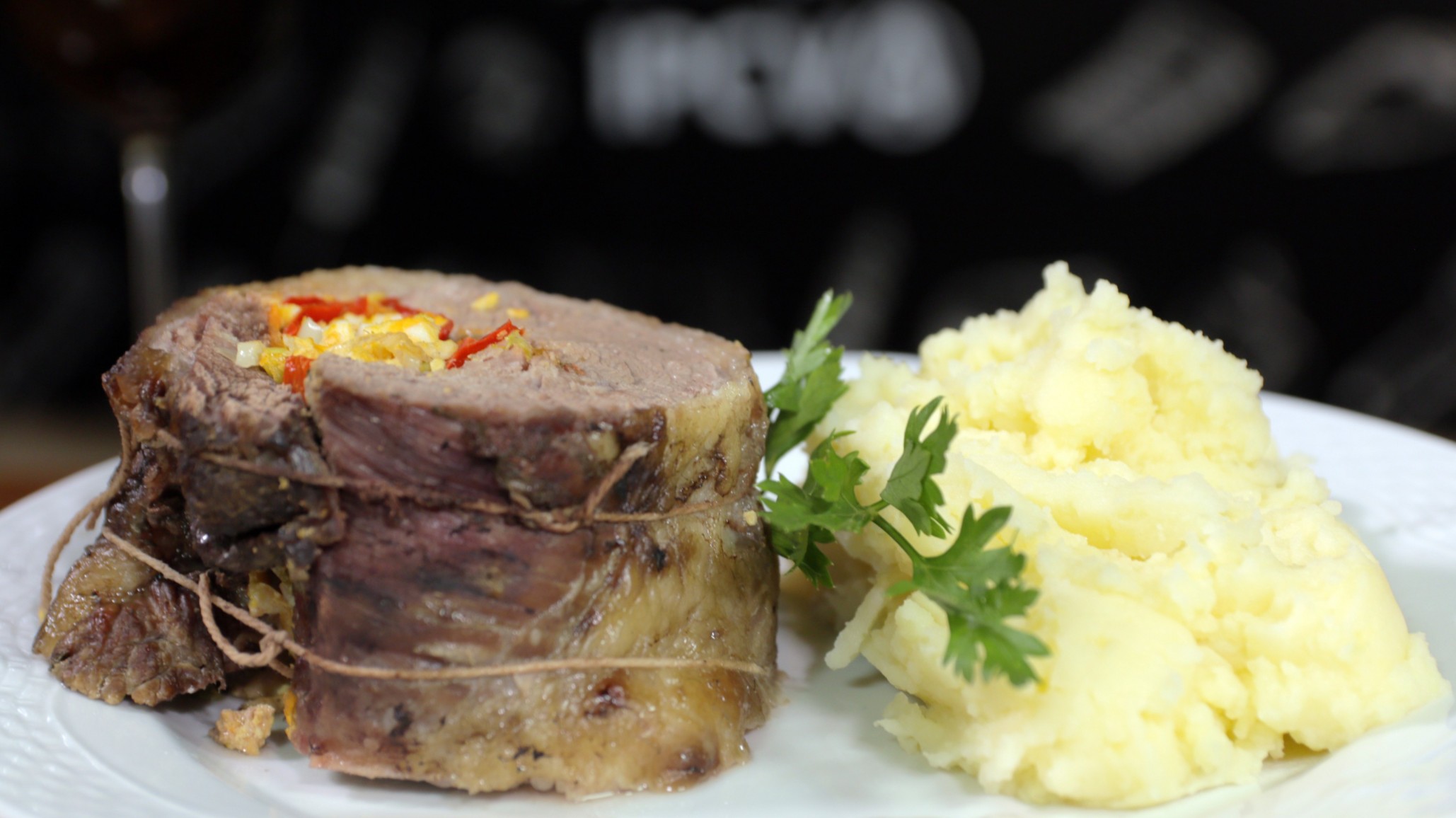 "Matambre arrollado" pero de Azotillo